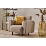 Atelier del Sofa Fotelja Noya Linen Cream - slika 2