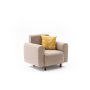 Atelier del Sofa Fotelja Noya Linen Cream - slika 5