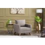 Atelier del Sofa Fotelja Bella Armchair Brown - slika 3