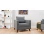 Atelier del Sofa Fotelja Bella Armchair Gey - slika 1
