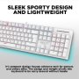 ARMAGGEDDON Tastatura MKA-7C (2024) White Linear - slika 2