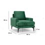 Atelier del Sofa Fotelja Papira Armchair - slika 4