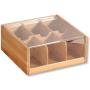 KESPER Kutija za čaj Bambus 22x21x9,5 cm KSP58903 - slika 1