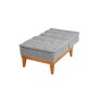 Atelier del Sofa Fotelja Fuoco Berjer Grey - slika 3