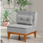 Atelier del Sofa Fotelja Fuoco Berjer Grey - slika 1