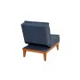 Atelier del Sofa Fotelja Fuoco Berjer Dark Blue - slika 4