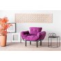 Atelier del Sofa Fotelja Nitta Single Purple - slika 1