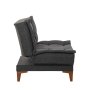 Atelier del Sofa Fotelja Santo Anthracite - slika 4