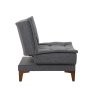 Atelier del Sofa Fotelja Santo Dark Grey - slika 4