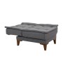 Atelier del Sofa Fotelja Santo Dark Grey - slika 5