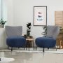 Atelier del Sofa Set fotelja Loly Set Dark Blue - slika 1