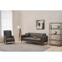 Atelier del Sofa Sofa i fotelja Seren Anthracite - slika 1