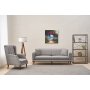 Atelier del Sofa Sofa i fotelja Seren Grey - slika 2