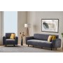 Atelier del Sofa Sofa i fotelja Noya Chenille Grey - slika 2
