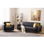 Atelier del Sofa Sofa i fotelja Noya Linen Anthracite - slika 2