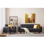 Atelier del Sofa Sofa i fotelja Noya Linen Anthracite - slika 1