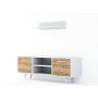 HANAH HOME TV polica Likya White Walnut - slika 1
