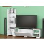 HANAH HOME TV polica Pera White 1 - slika 3