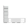 HANAH HOME TV polica Pera White 1 - slika 1