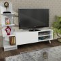 HANAH HOME TV polica Salvador White - slika 1