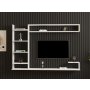 HANAH HOME TV polica Noble White - slika 3