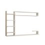 HANAH HOME TV polica Noble White - slika 1