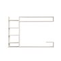 HANAH HOME TV polica Noble White - slika 5