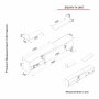 HANAH HOME TV polica Dizayn White Walnut - slika 5