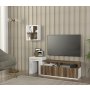HANAH HOME TV polica Missy White Walnut - slika 2