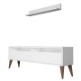 HANAH HOME TV polica Best White - slika 1