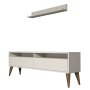 HANAH HOME TV polica Best Cream - slika 1