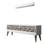 HANAH HOME TV polica Line White - slika 1