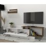 HANAH HOME TV polica Asos White Walnut - slika 4