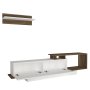 HANAH HOME TV polica Asos White Walnut - slika 5
