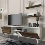HANAH HOME TV polica Geacles White - slika 4
