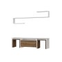 HANAH HOME TV polica Ege White Walnut - slika 1
