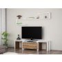 HANAH HOME TV polica Ege White Walnut - slika 2
