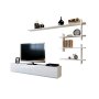 HANAH HOME TV polica Ahenk White - slika 4