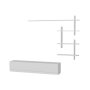 HANAH HOME TV polica Ahenk White - slika 1