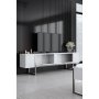HANAH HOME TV polica Luxe White Silver - slika 5