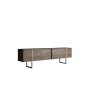 HANAH HOME TV polica Luxe Walnut Silver - slika 1