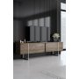 HANAH HOME TV polica Luxe Walnut Silver - slika 2