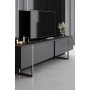HANAH HOME TV polica Luxe Anthracite Silver - slika 4
