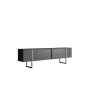 HANAH HOME TV polica Luxe Anthracite Silver - slika 1