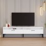 HANAH HOME TV polica Istanbul 2 White - slika 2