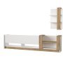 HANAH HOME TV polica Kazablanka White Sapphire - slika 1