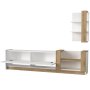 HANAH HOME TV polica Kazablanka White Sapphire - slika 5