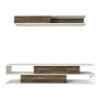 HANAH HOME TV polica Manyetik White Walnut - slika 1
