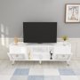 HANAH HOME TV polica Ruby White - slika 4