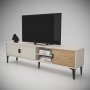 HANAH HOME TV polica Marin Grey - slika 3